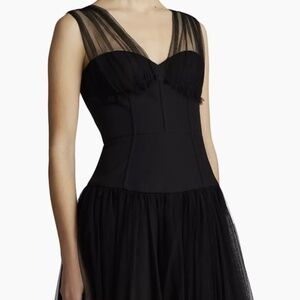Black Zac Posen Gown—NWT
